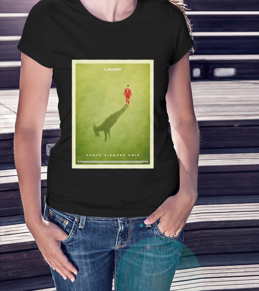 Cristiano Ronaldo Portugal Goat Hasta Siempre Cris T-Shirt