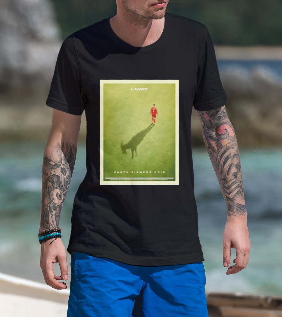 Cristiano Ronaldo Portugal Goat Hasta Siempre Cris T-Shirt