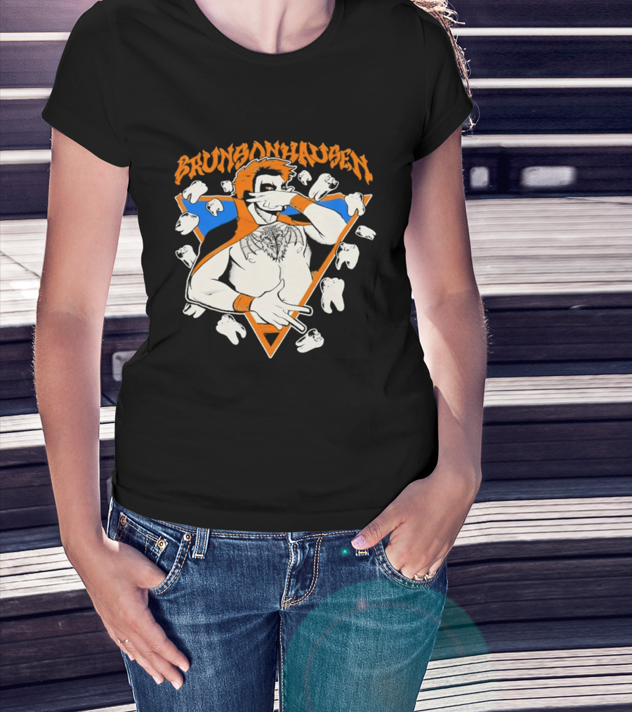 Danhausen Brunsonhausen New York Knicks T-Shirt
