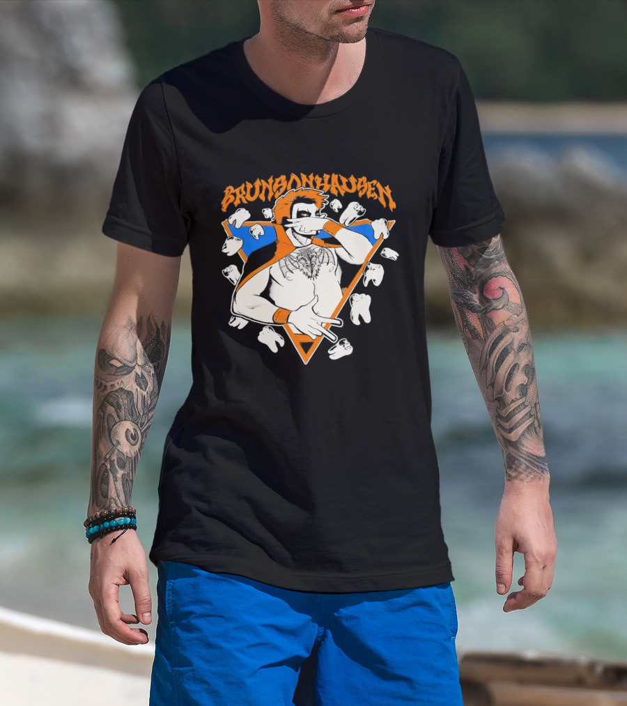 Danhausen Brunsonhausen New York Knicks T-Shirt