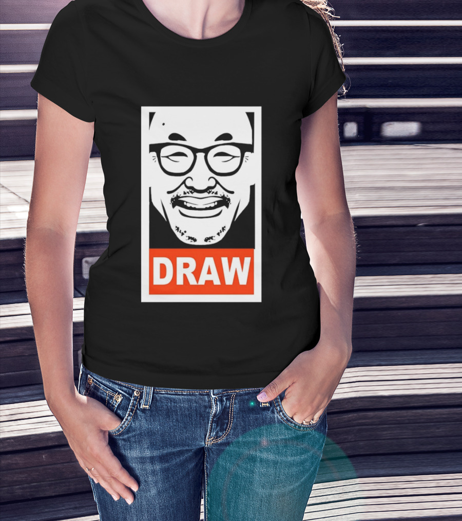 Draw Bob Ross The Joy Of Painting T-Shirt
