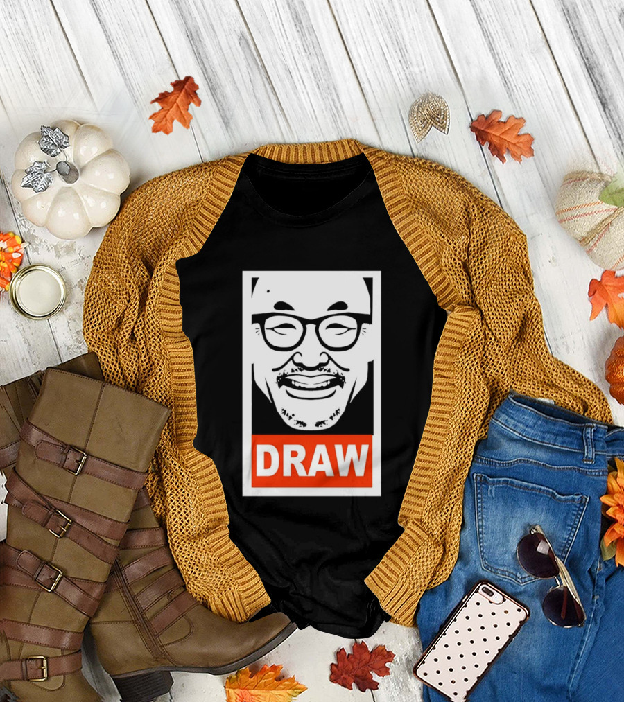 Draw Bob Ross The Joy of Painting T-Shirt