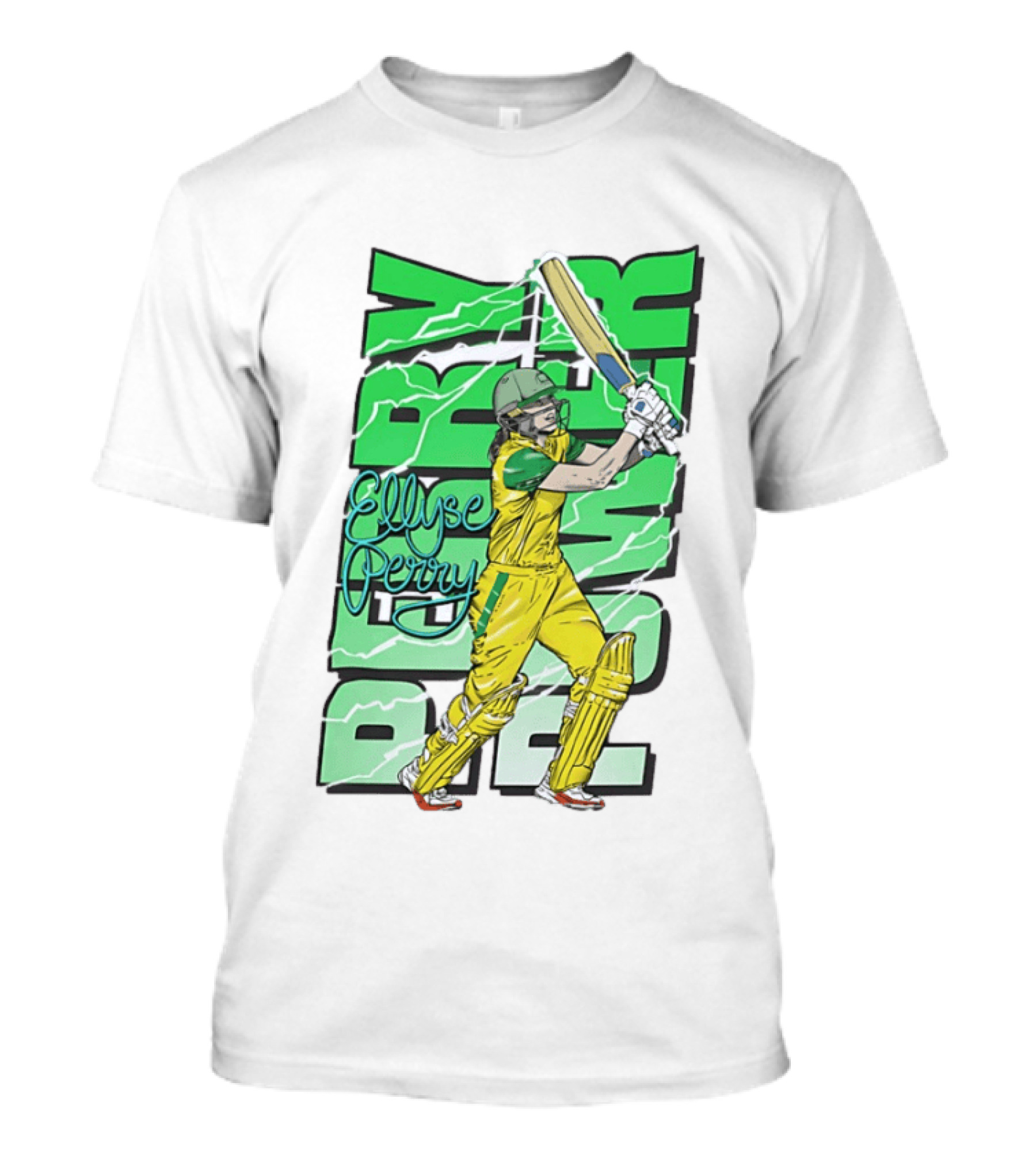 Ellyse Perry Australian Power Cricket Player Australia T-Shirt