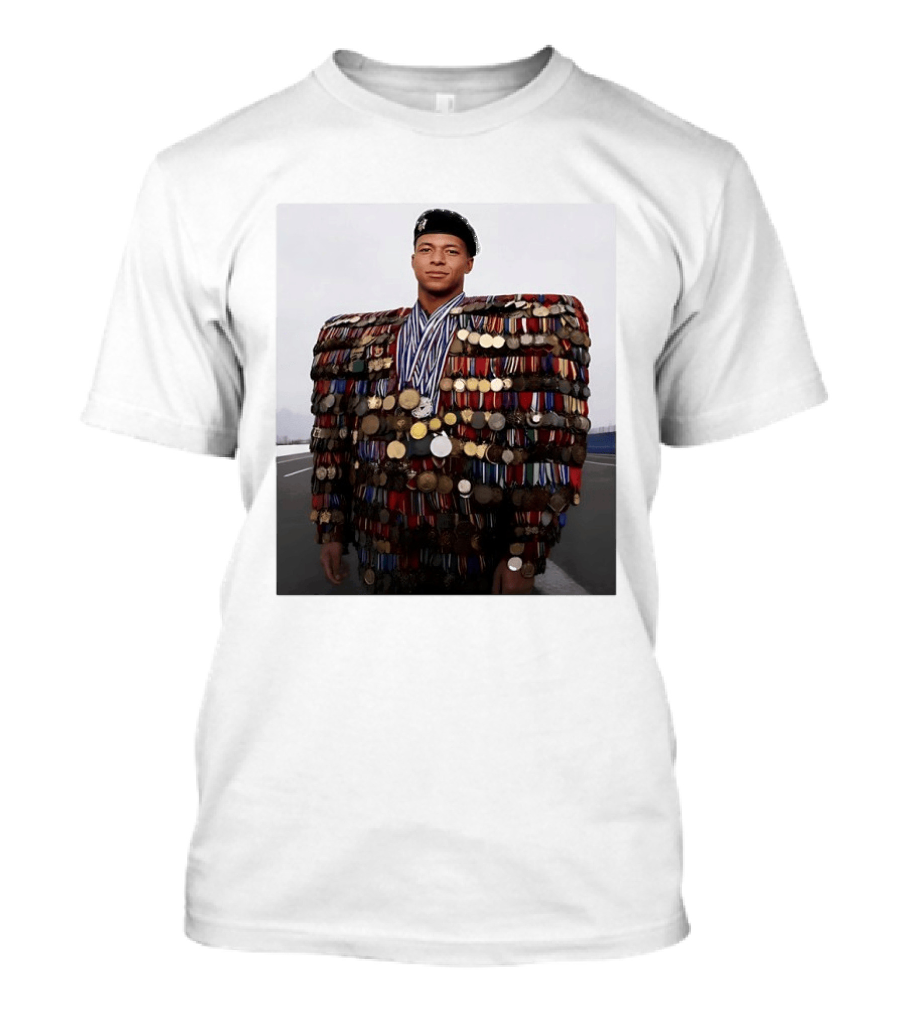 Kylian Mbappe Meme Medal Jacket Dictator T-Shirt