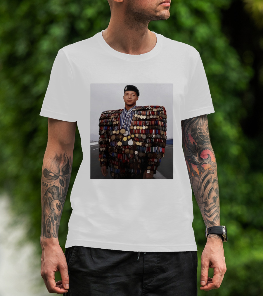 Kylian Mbappe Meme Medal Jacket Dictator T-Shirt