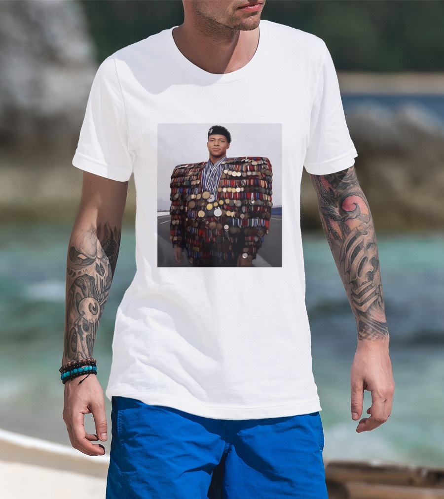 Kylian Mbappe Meme Medal Jacket Dictator T-Shirt
