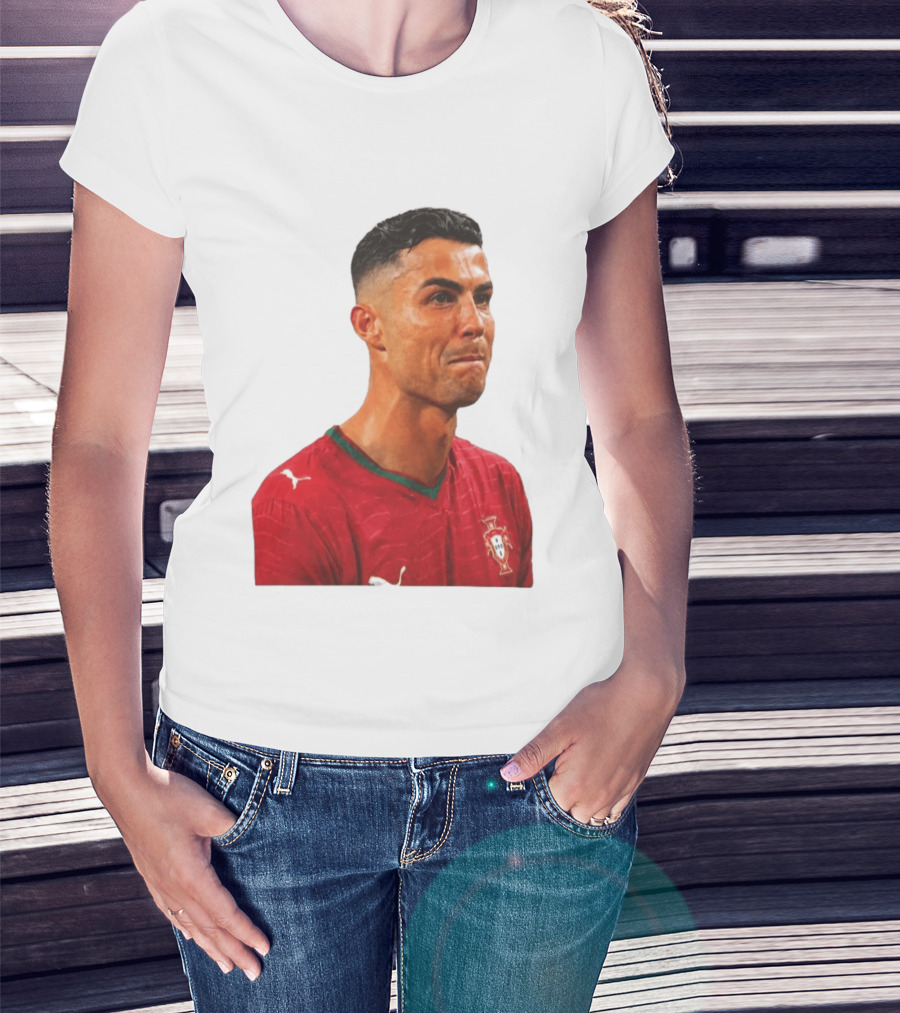 Cristiano Ronaldo Portugal Emotional Moment T-Shirt