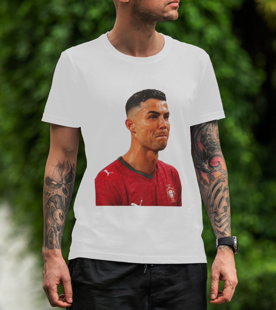 Cristiano Ronaldo Portugal Emotional Moment T-Shirt