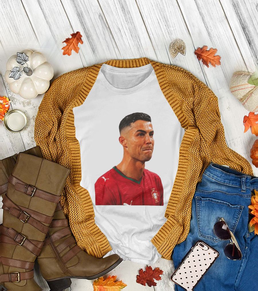 Cristiano Ronaldo Portugal Emotional Moment T-Shirt