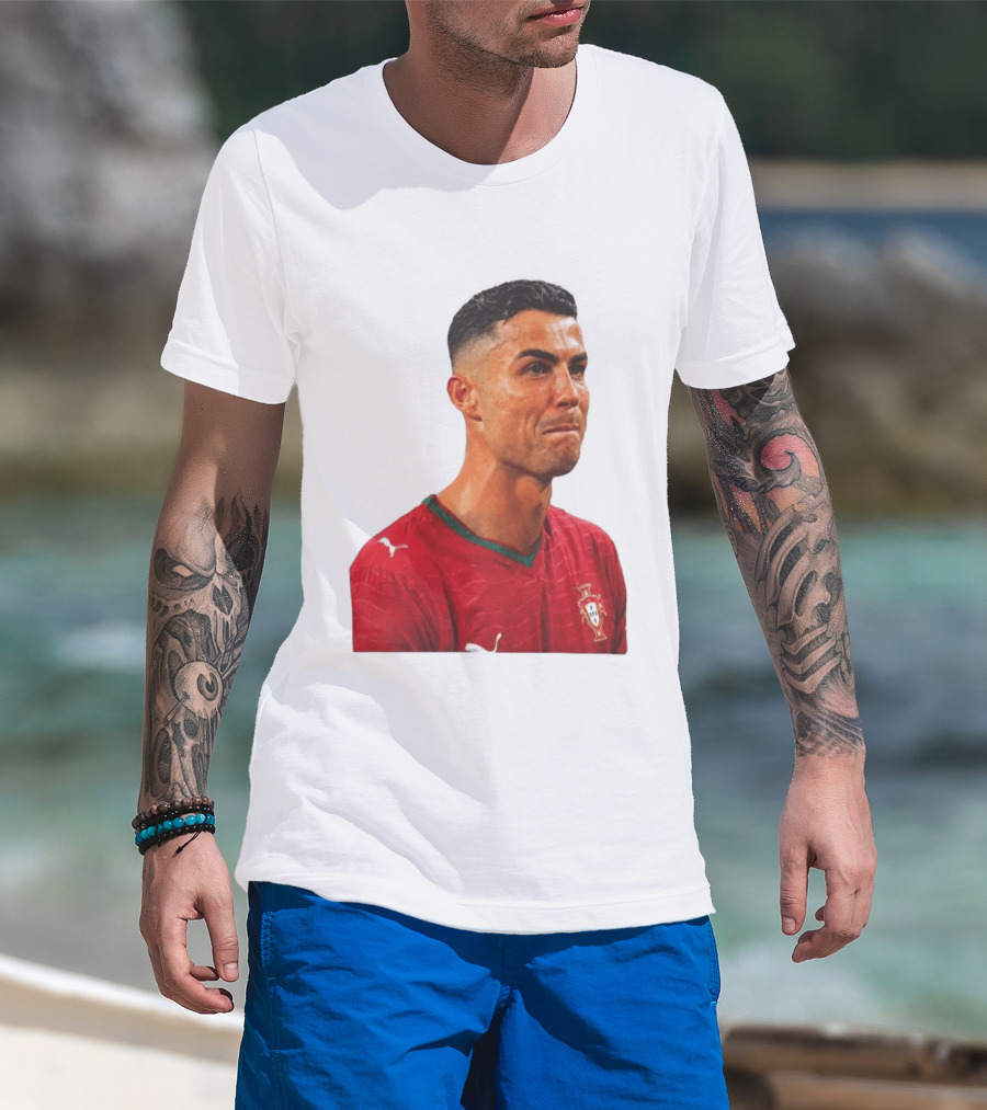 Cristiano Ronaldo Portugal Emotional Moment T-Shirt