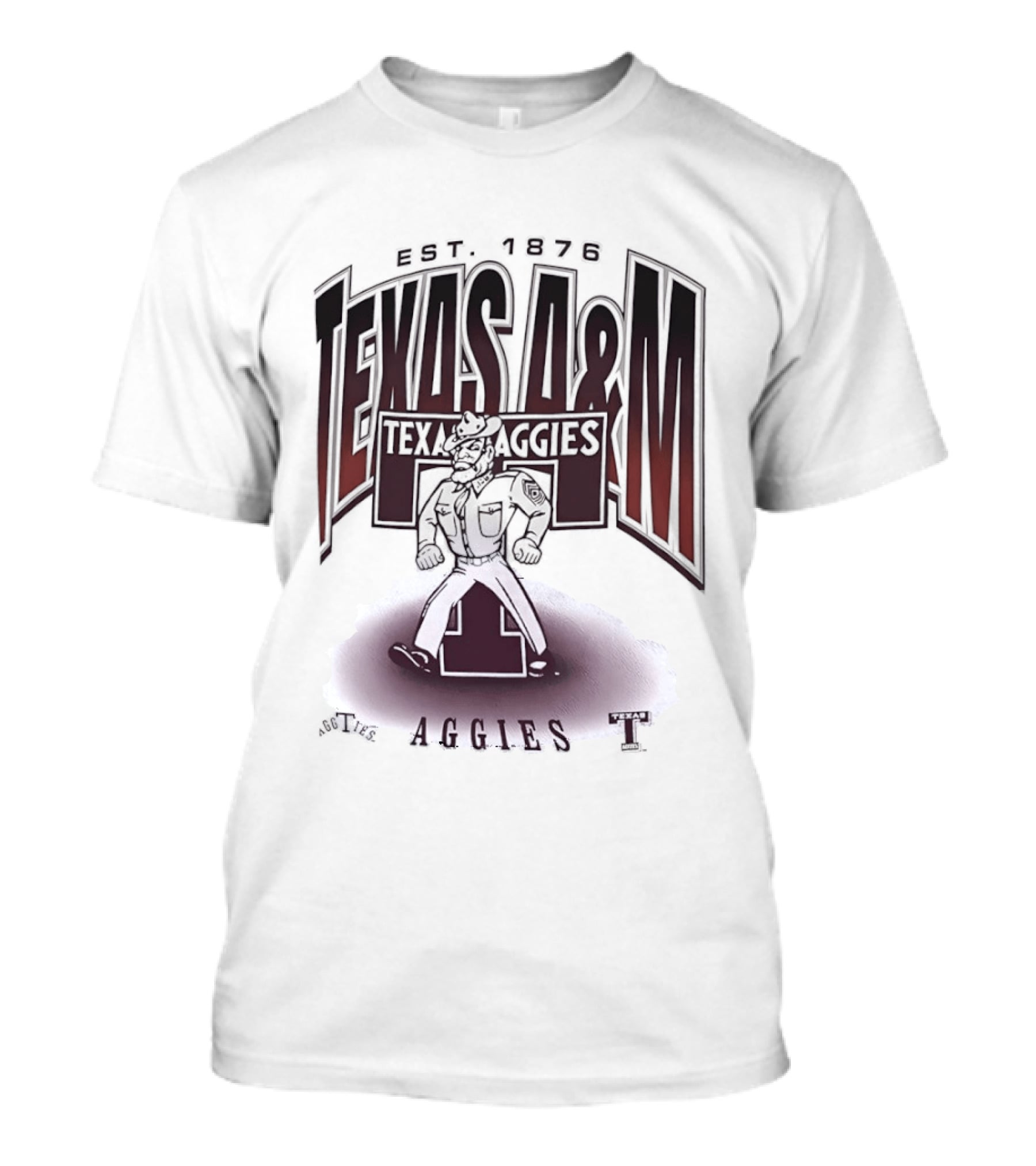Texas A&M Aggies Est 1876 College Station Traditions Aggieland Football Texas T T-Shirt