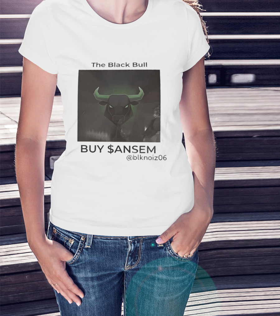 The Black Bull Buy $ANSEM Blknoiz06 Crypto T-Shirt