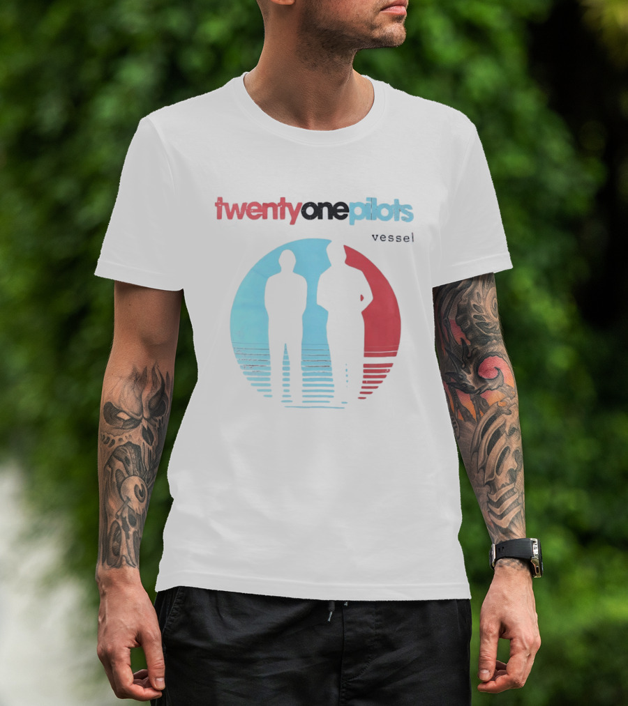 Twenty One Pilots Vessel Silhouettes Tyler Joseph T-Shirt