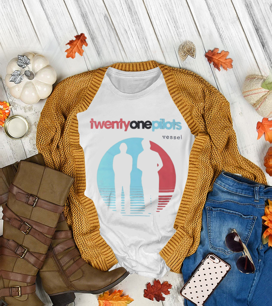 Twenty One Pilots Vessel Silhouettes Tyler Joseph T-Shirt
