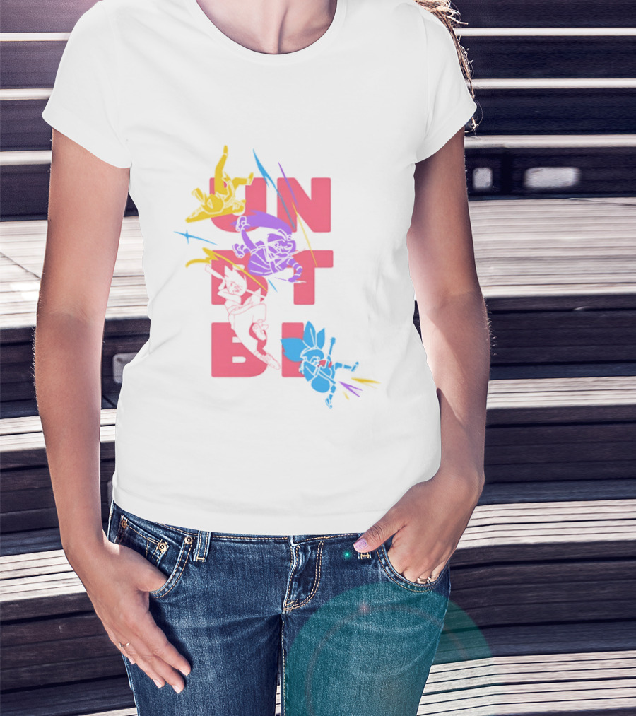 Unbeatable Anime Collage Manga Colorful T-Shirt