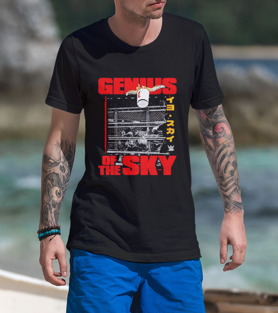 Genius Of The Sky WWE Cage Match T-Shirt
