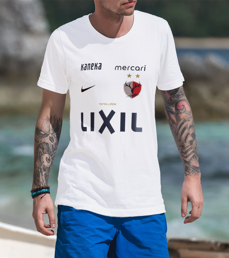 Kashima Antlers Kaneka Mercari LIXIL Nike Football Dream T-Shirt