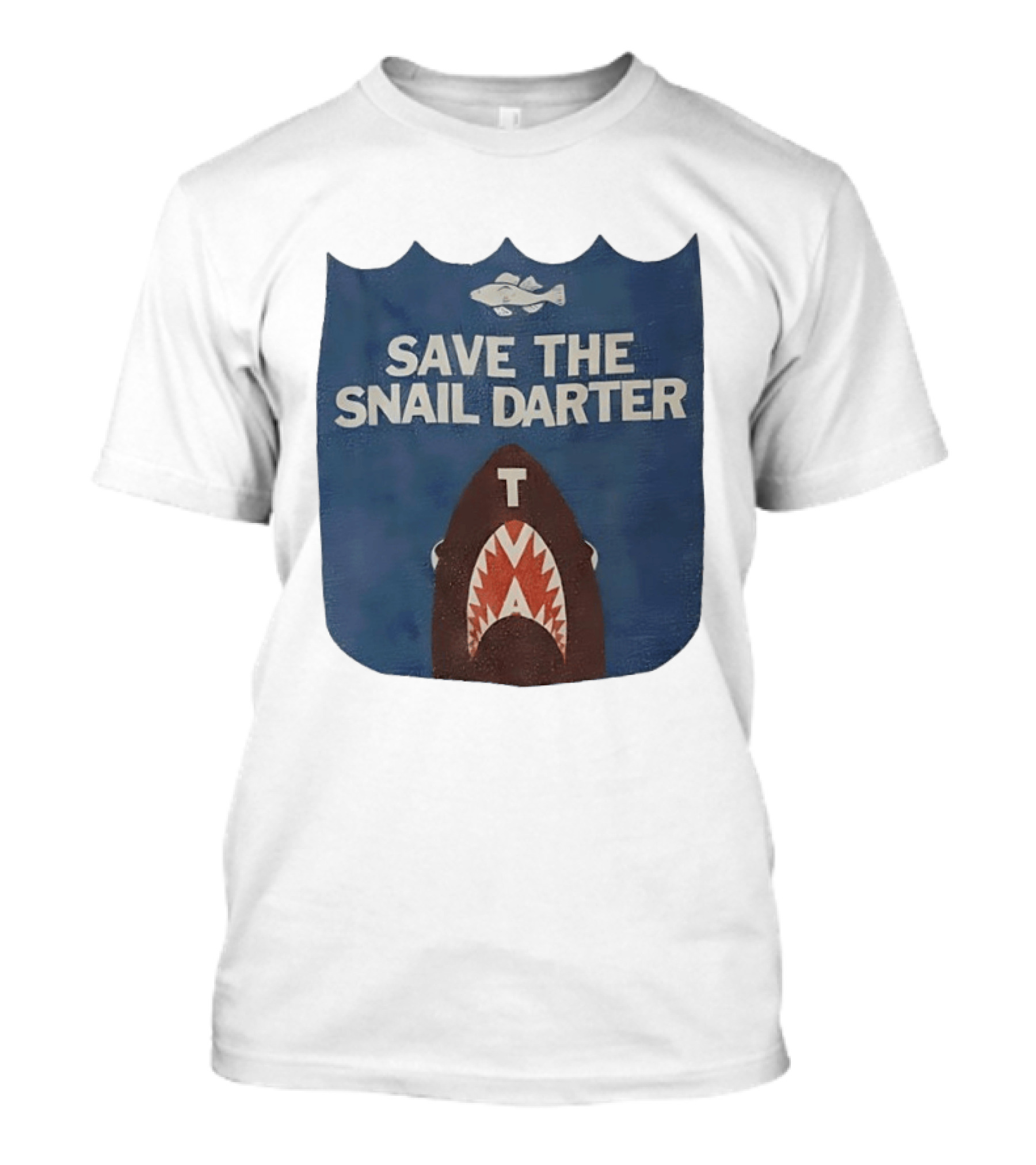 Save The Snail Darter Environmentalism Fish Conservation T-Shirt