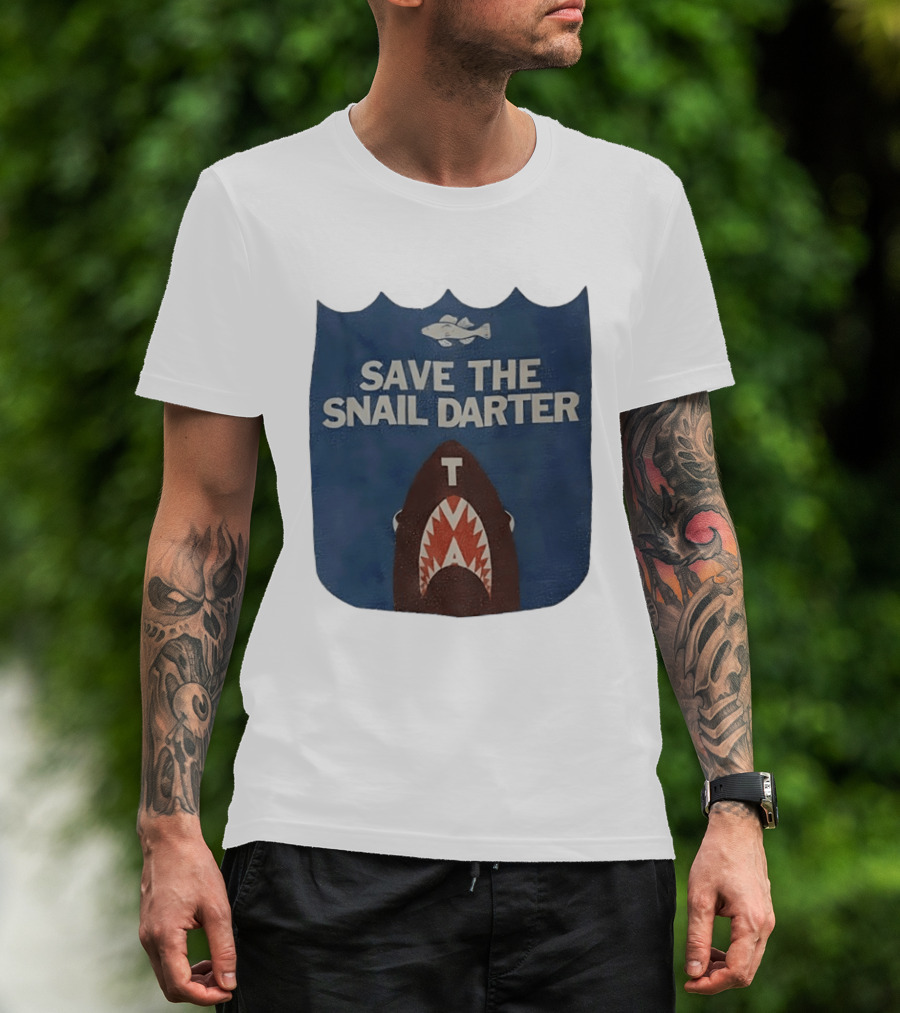 Save The Snail Darter Environmentalism Fish Conservation T-Shirt
