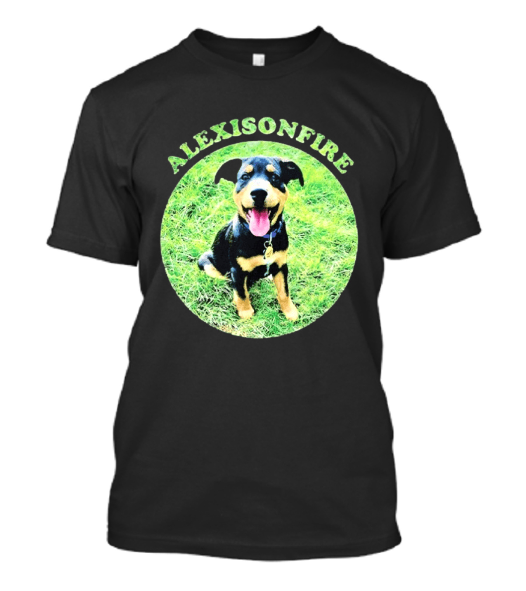 Alexisonfire Pupper Dog On Grass T-Shirt