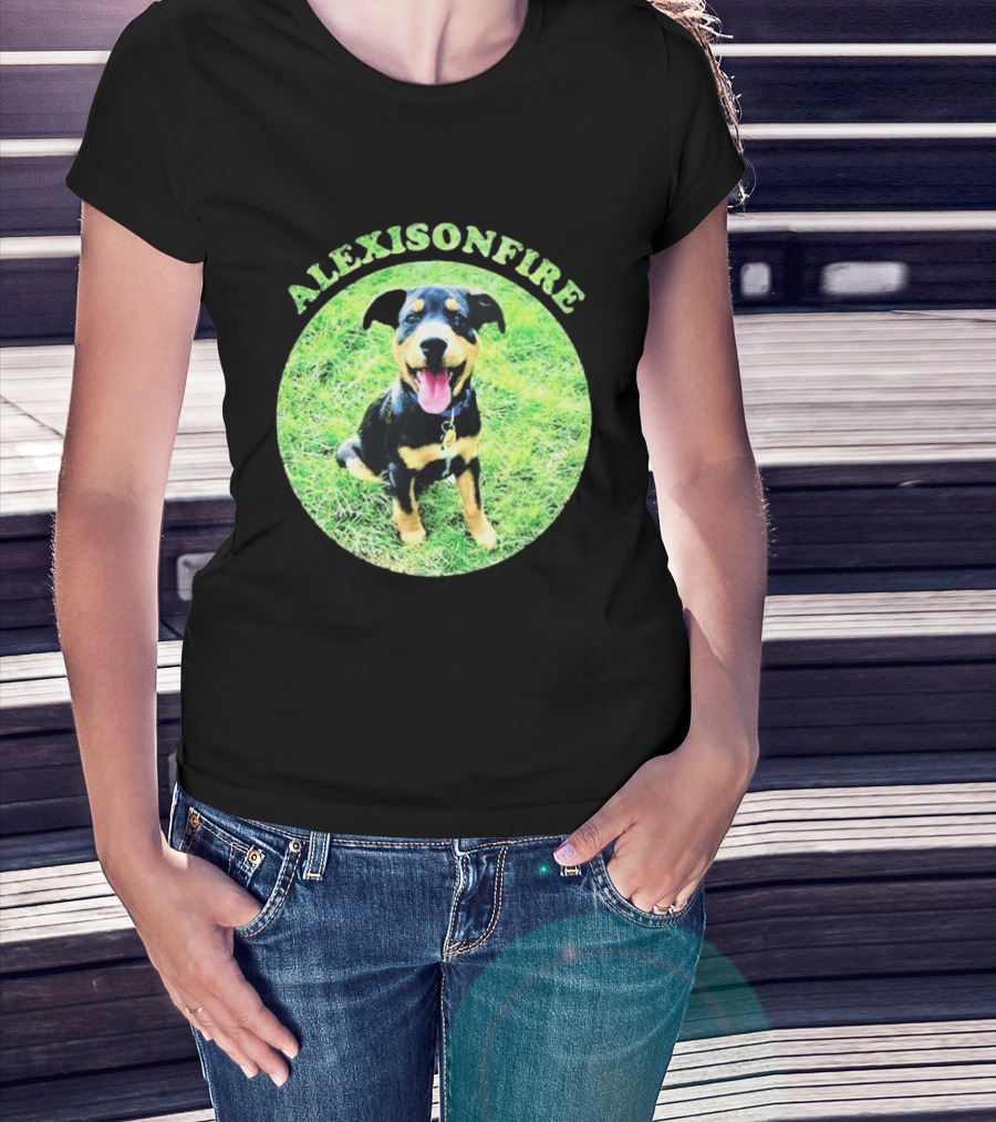 Alexisonfire Pupper Dog On Grass T-Shirt