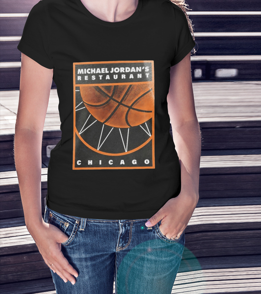 Michael Jordan's Restaurant Chicago Basketball 500 North La Salle Street Illinois T-Shirt