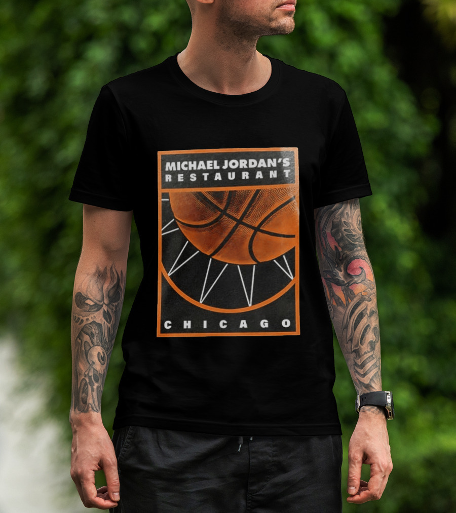 Michael Jordan's Restaurant Chicago Basketball 500 North La Salle Street Illinois T-Shirt