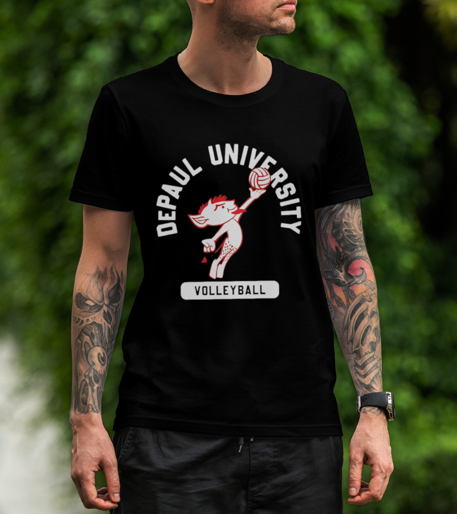 DePaul University Blue Demons Volleyball Billy T-Shirt