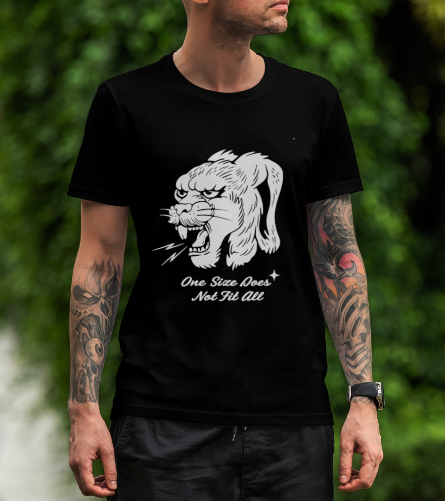Leopards One Size Does Not Fit All T-Shirt