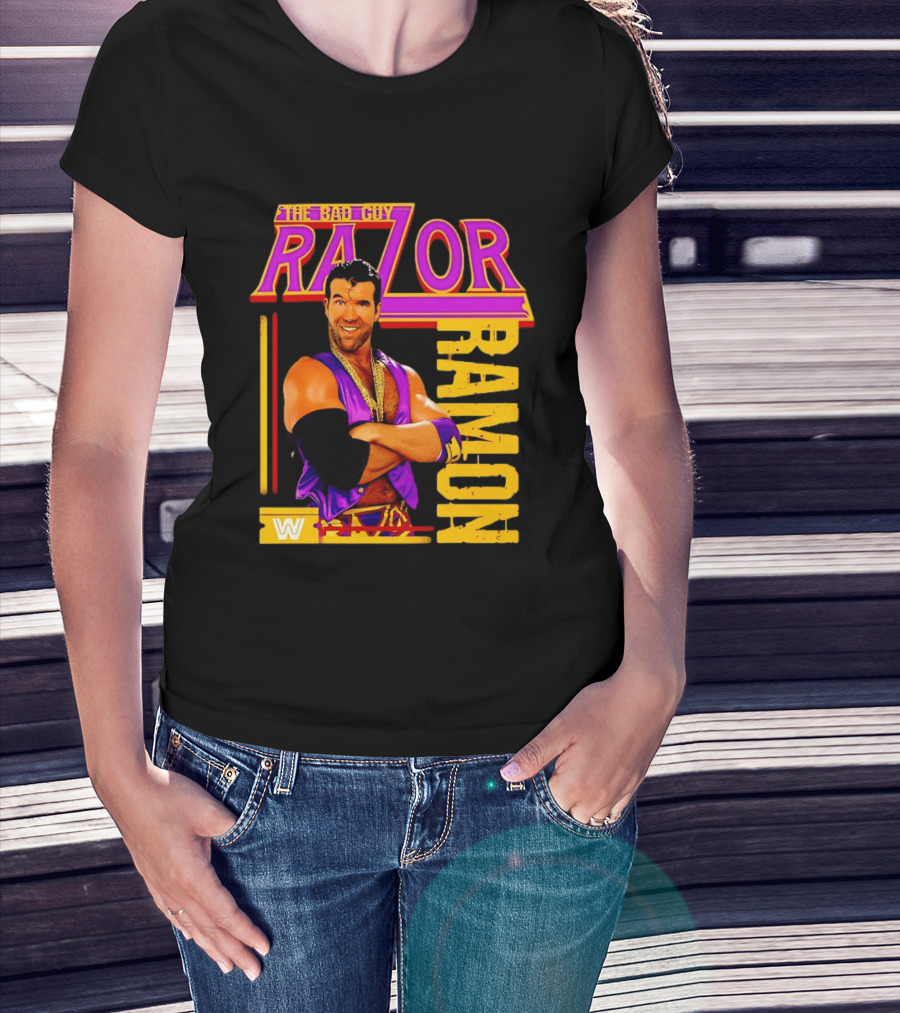 Razor Ramon The Bad Guy WWE Wrestling Superstar T-Shirt