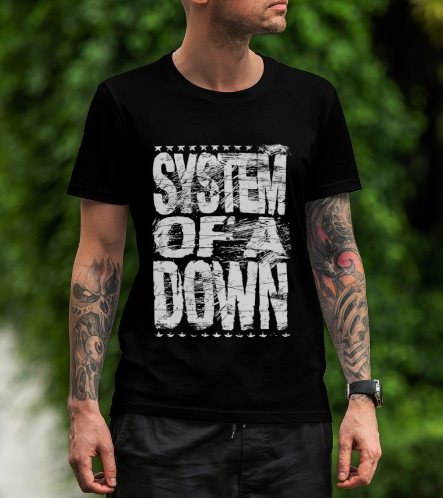 System Of A Down SOAD Band Nu Metal Grunge T-Shirt