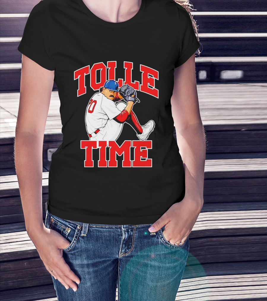 Tolle Time Payton Tolle Boston Red Sox Pitching Baseball T-Shirt