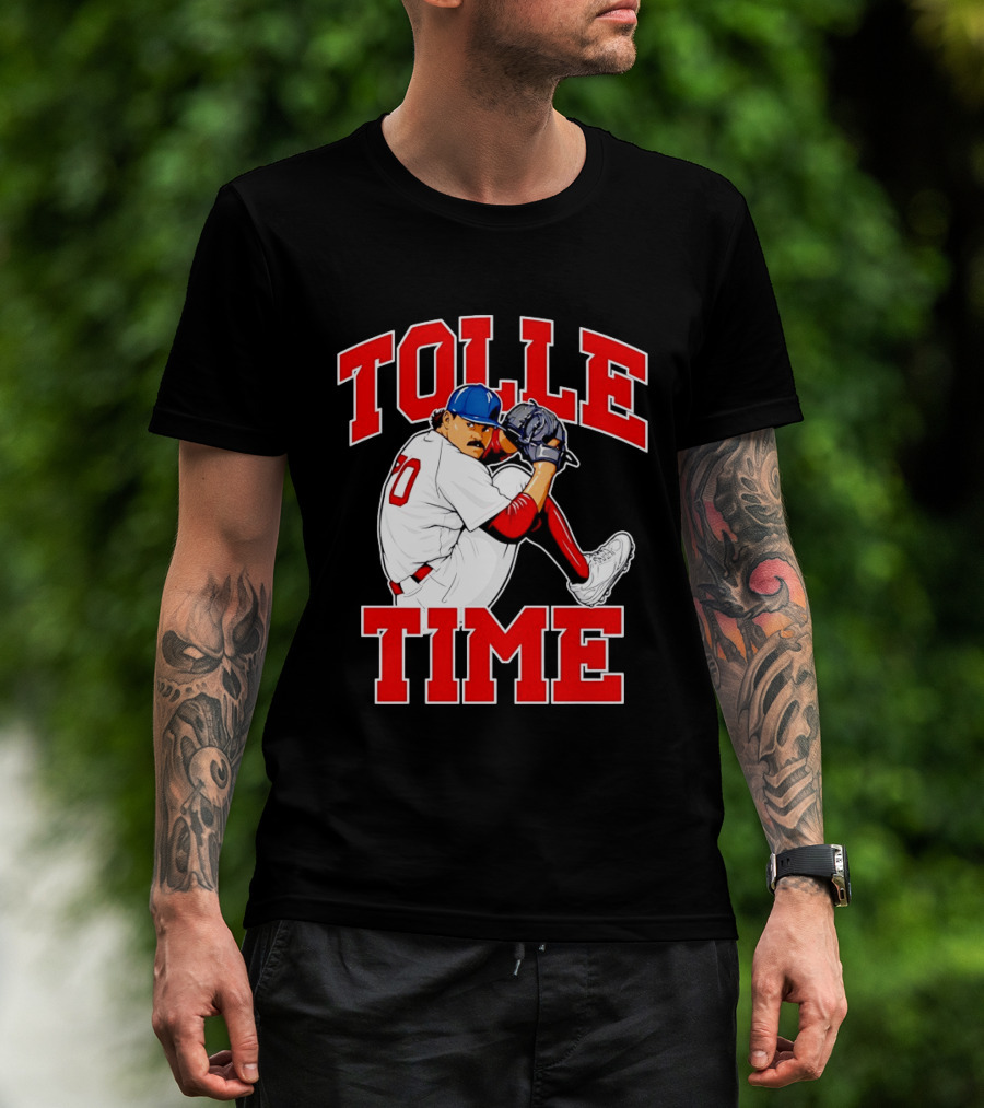 Tolle Time Payton Tolle Boston Red Sox Pitching Baseball T-Shirt