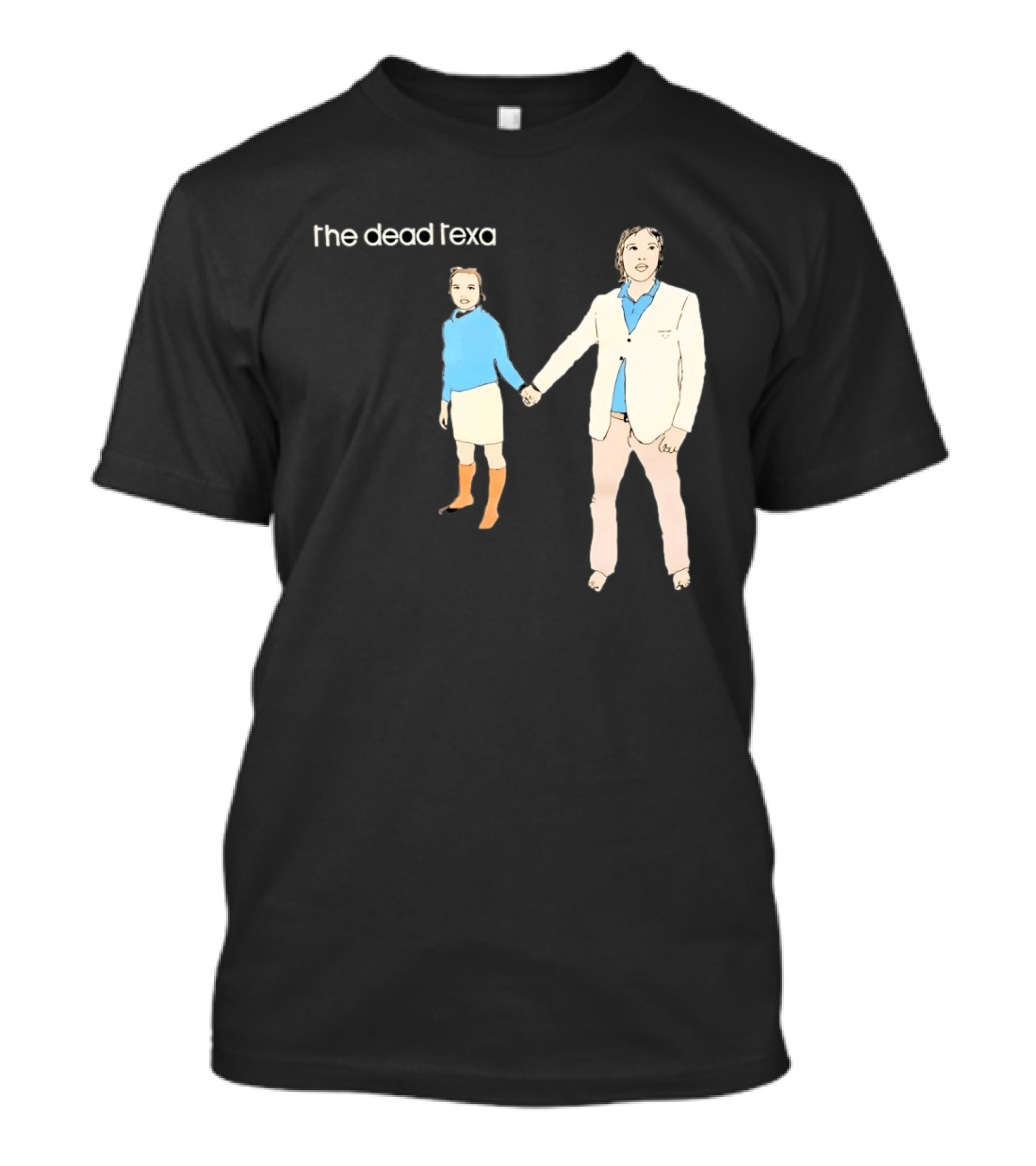 The Dead Texan Holding Hands Kranky Records Vintage Album Cover T-Shirt