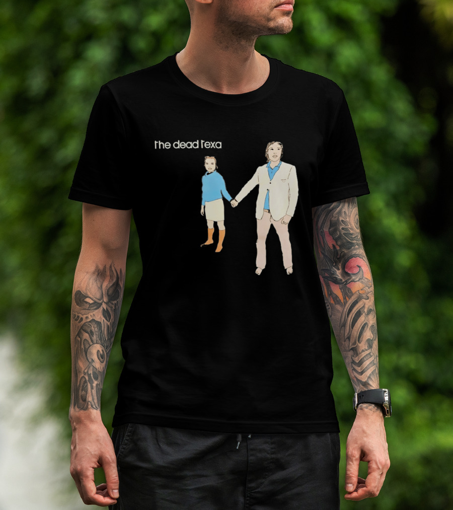 The Dead Texan Holding Hands Kranky Records Vintage Album Cover T-Shirt
