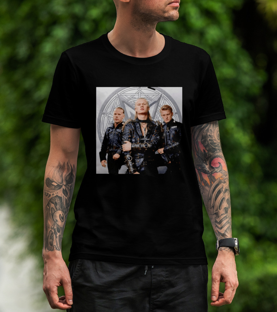 Erling Haaland X Dimmu Borgir Symphonic Black Metal Collaboration T-Shirt