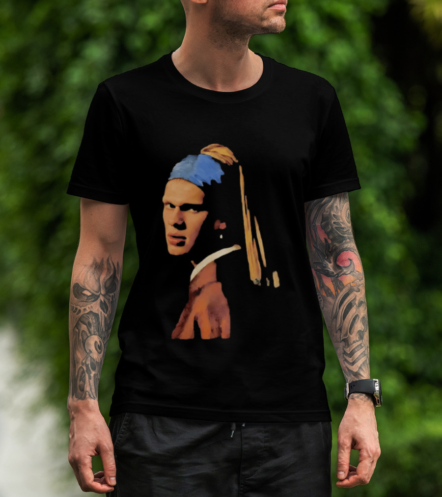 Norway Erling Haaland Girl With A Pearl Earring Meme T-Shirt