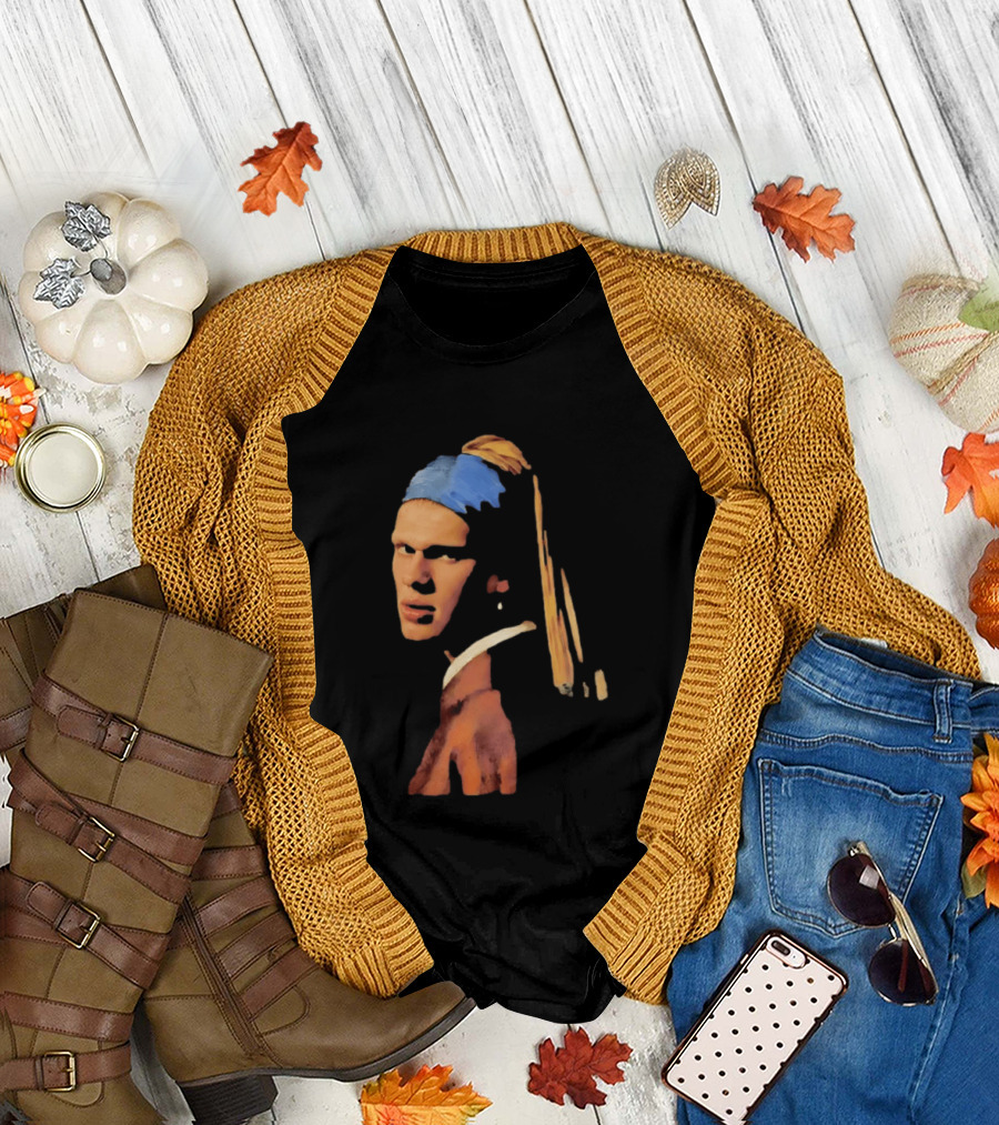 Norway Erling Haaland Girl with a Pearl Earring Meme T-Shirt
