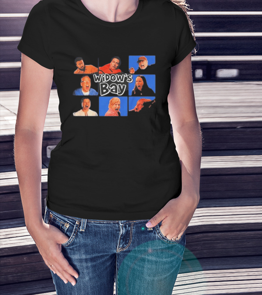 Widow's Bay Collage With Diverse Expressions T-Shirt