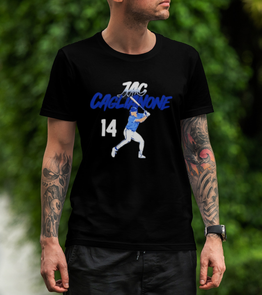Jac Caglianone 14 Royals Baseball Player T-Shirt