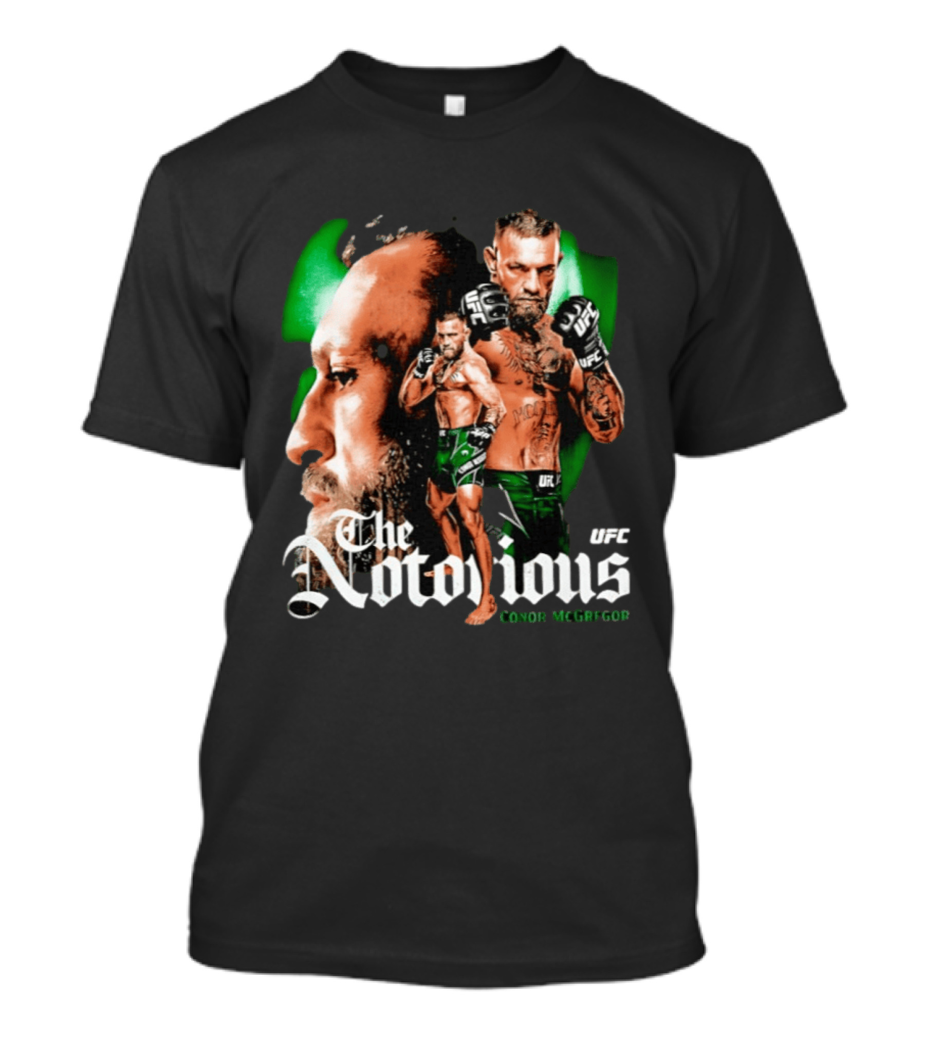 The Notorious Conor McGregor UFC Aura 329 Combat Strength T-Shirt