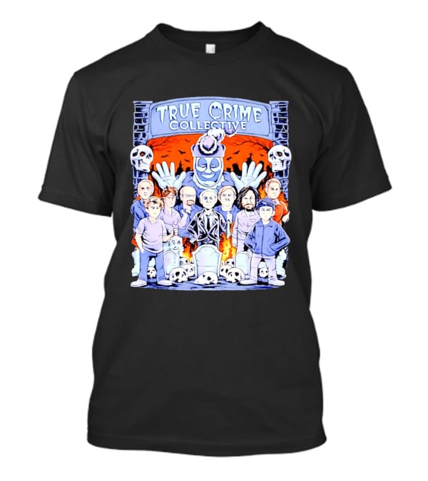 True Crime Collective Serial Killer Collage T-Shirt