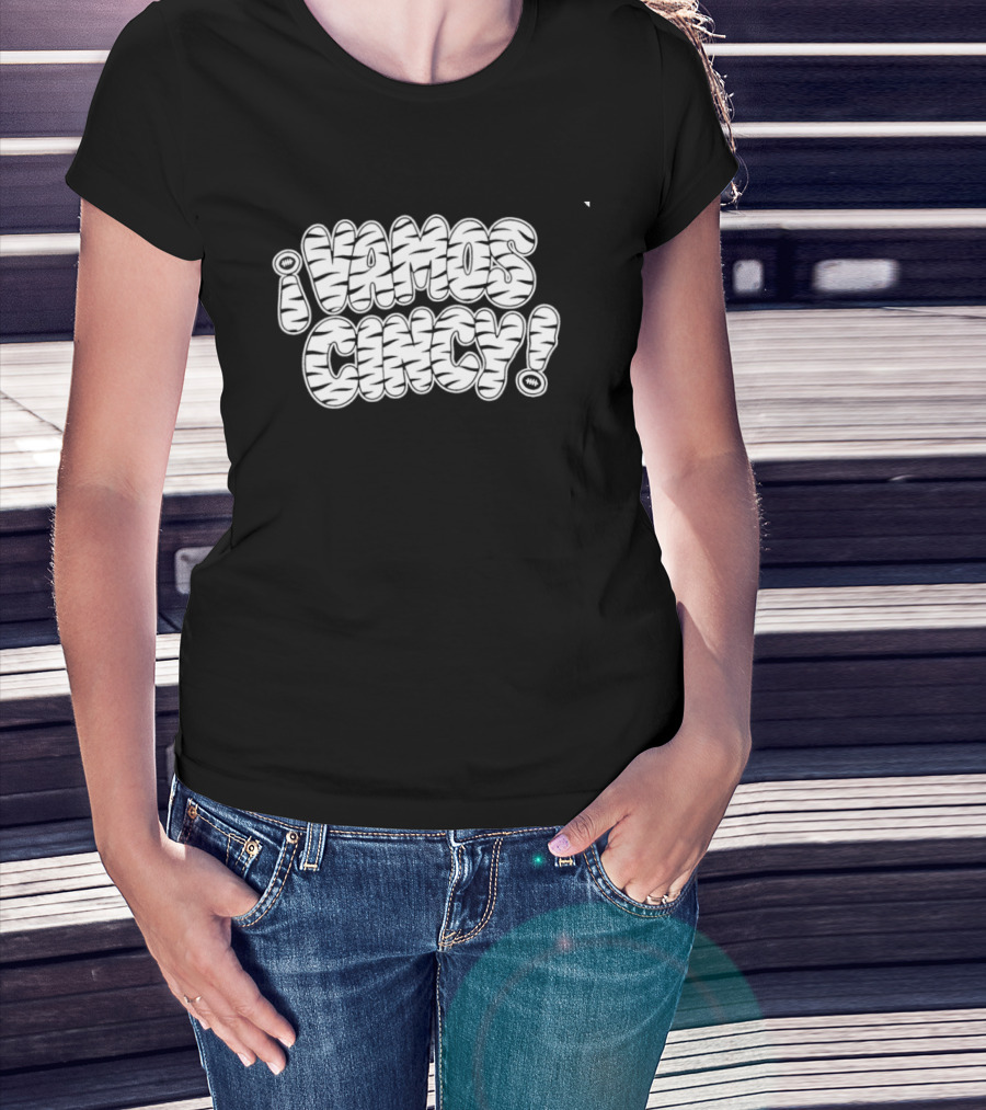¡VAMOS Cincy Cincinnati Bengals Football Fan Gear T-Shirt