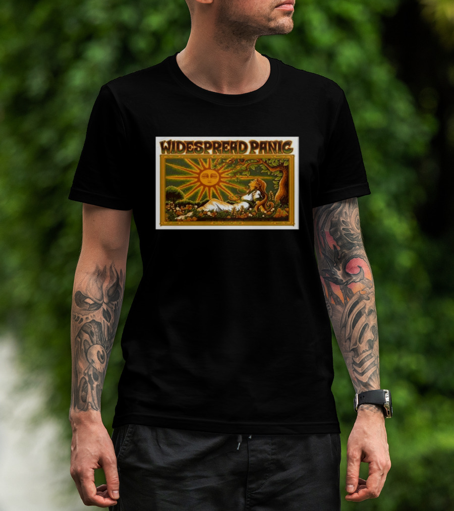 Widespread Panic Sun And Nature Hayden Homes Amphitheater Jul 10 11 2026 T-Shirt