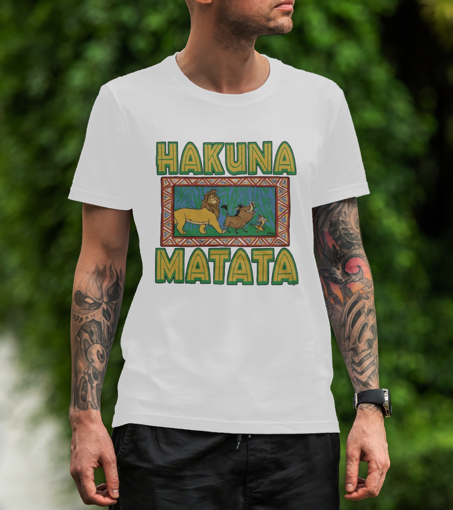 The Lion King Hakuna Matata Simba Timon Pumbaa Disney T-Shirt