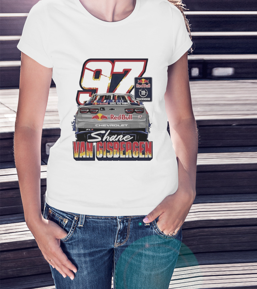 Shane Van Gisbergen 97 Red Bull Trackhouse Chevrolet Racing Team T-Shirt