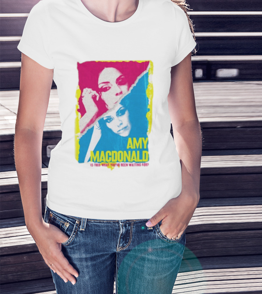 Amy Macdonald Is This What You've Been Waiting For Vintage Style Image T-Shirt