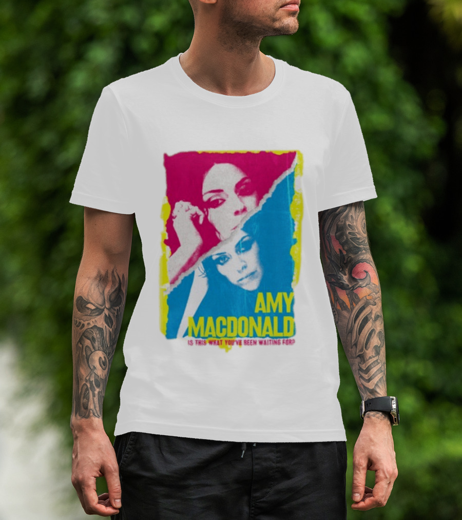 Amy Macdonald Is This What You've Been Waiting For Vintage Style Image T-Shirt