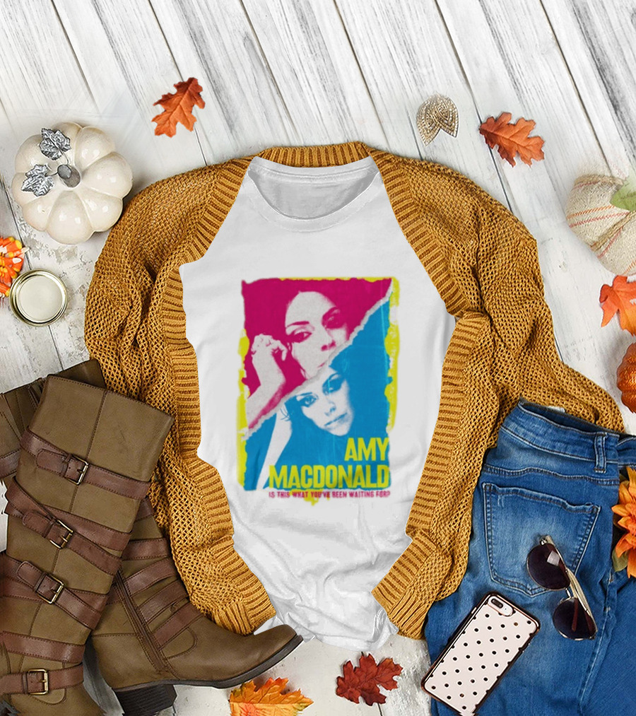 Amy Macdonald Is This What You've Been Waiting For Vintage Style Image T-Shirt