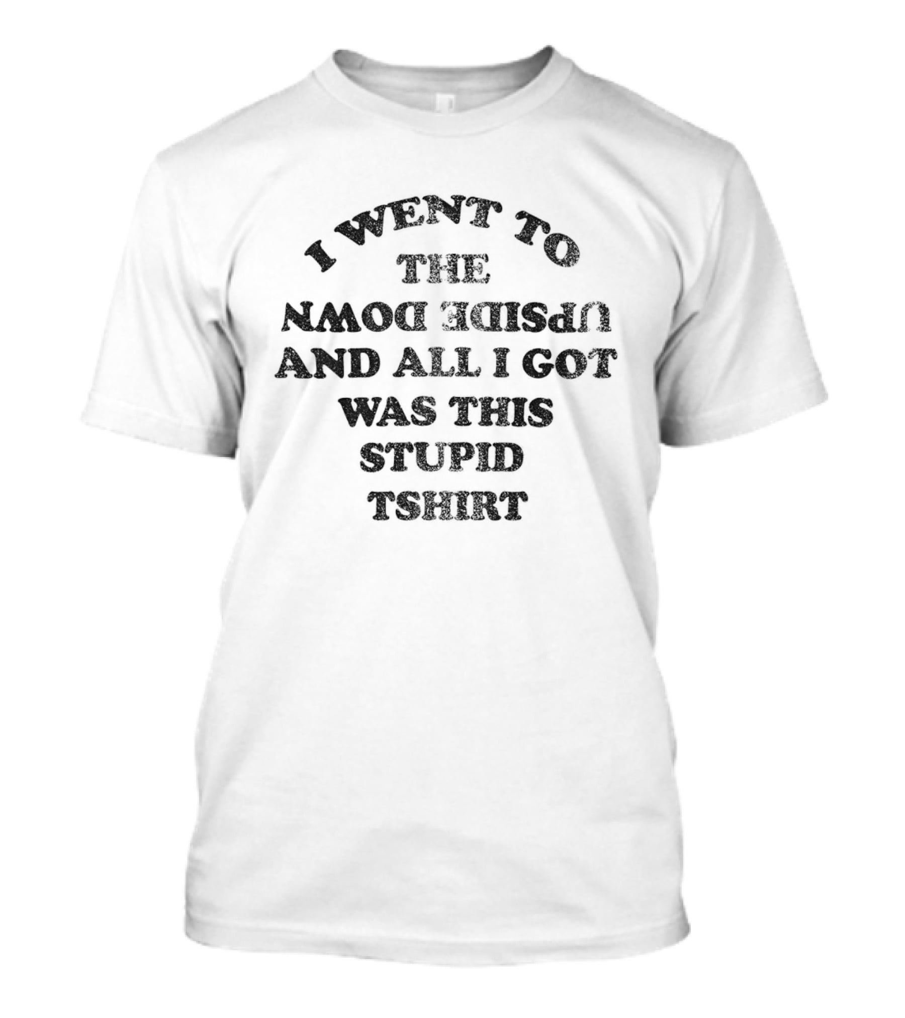 I Went To The Upside Down And All I Got Was This Stupid T-Shirt